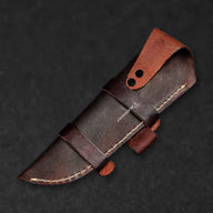 Scythian Hand-Forged Damascus Steel Hunting Knife - Pakkawood - BladeWolf A2Z image 5