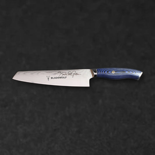 Smokin' and Grillin' with AB Signature Damascus Steel Kiritsuke 8" Chef