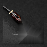 The Londoner Hand-Forged Damascus Steel Folding Knife - Tali Wood - BladeWolf A2Z image 8