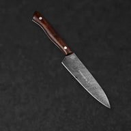 The Minimalist Hand-Forged Damascus Steel 2-Knife Kitchen Set - BladeWolf A2Z image 7